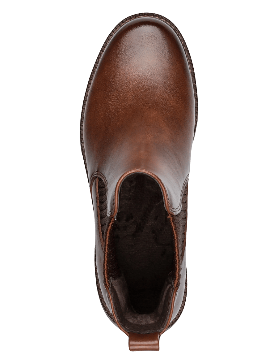 Tamaris - Women Boots - madalad poolsaapad - cognac - 5