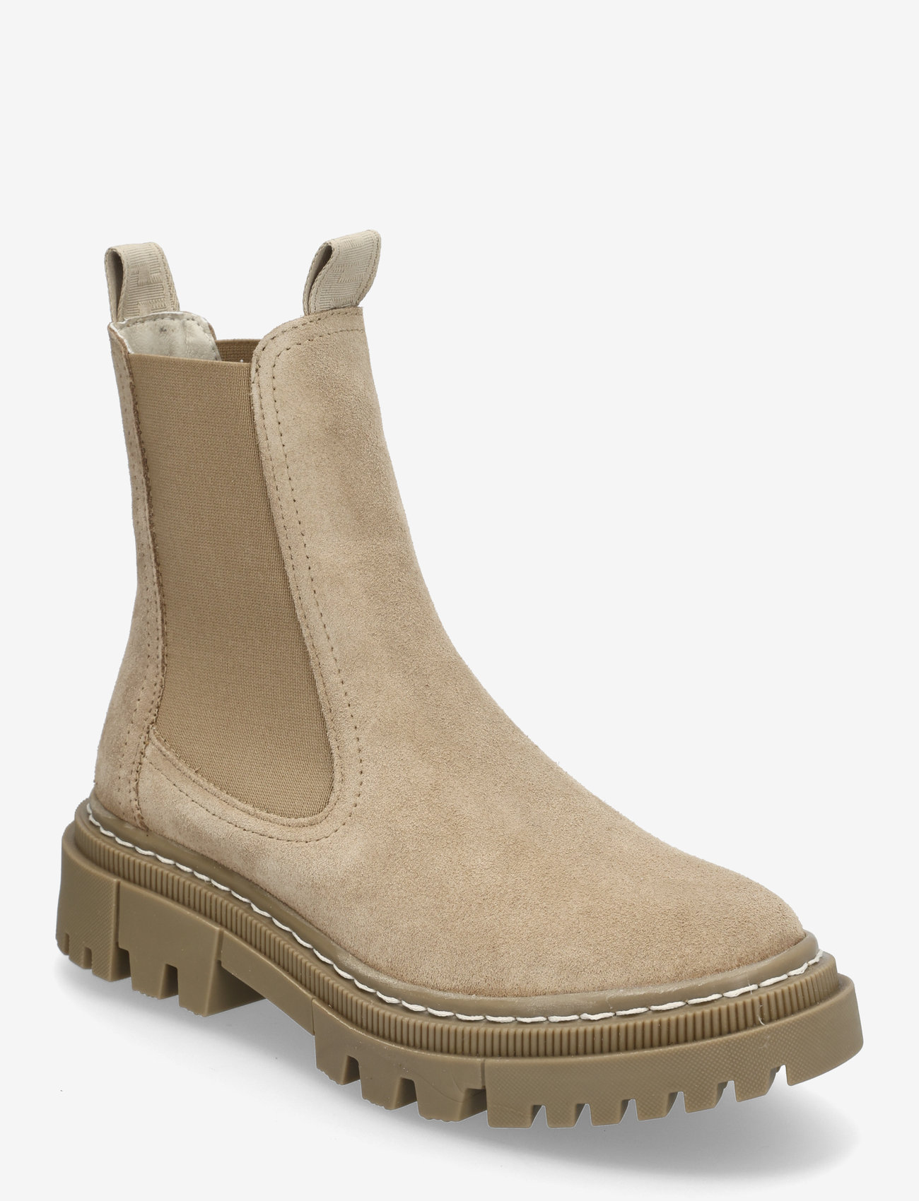 Tamaris Stiefeletten Stiefeletten Beige Veloursleder Tamaris Women