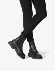 Tamaris - Women Boots - lygiapadžiai aulinukai iki kulkšnių - dark brown - 5