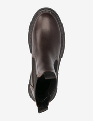 Tamaris - Women Boots - lygiapadžiai aulinukai iki kulkšnių - dark brown - 3