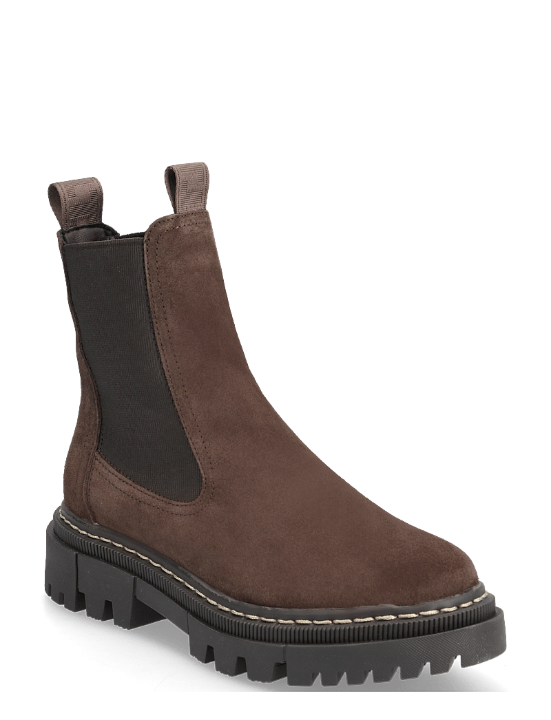 Tamaris - Women Boots - platta ankelboots - mocca - 0
