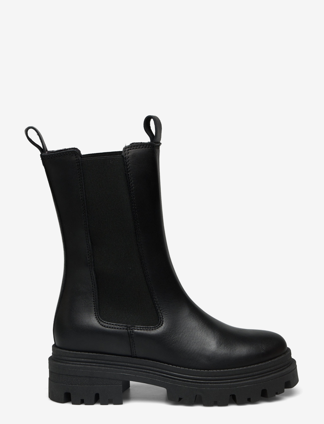 Tamaris - Women Boots - flat ankle boots - black leather - 1