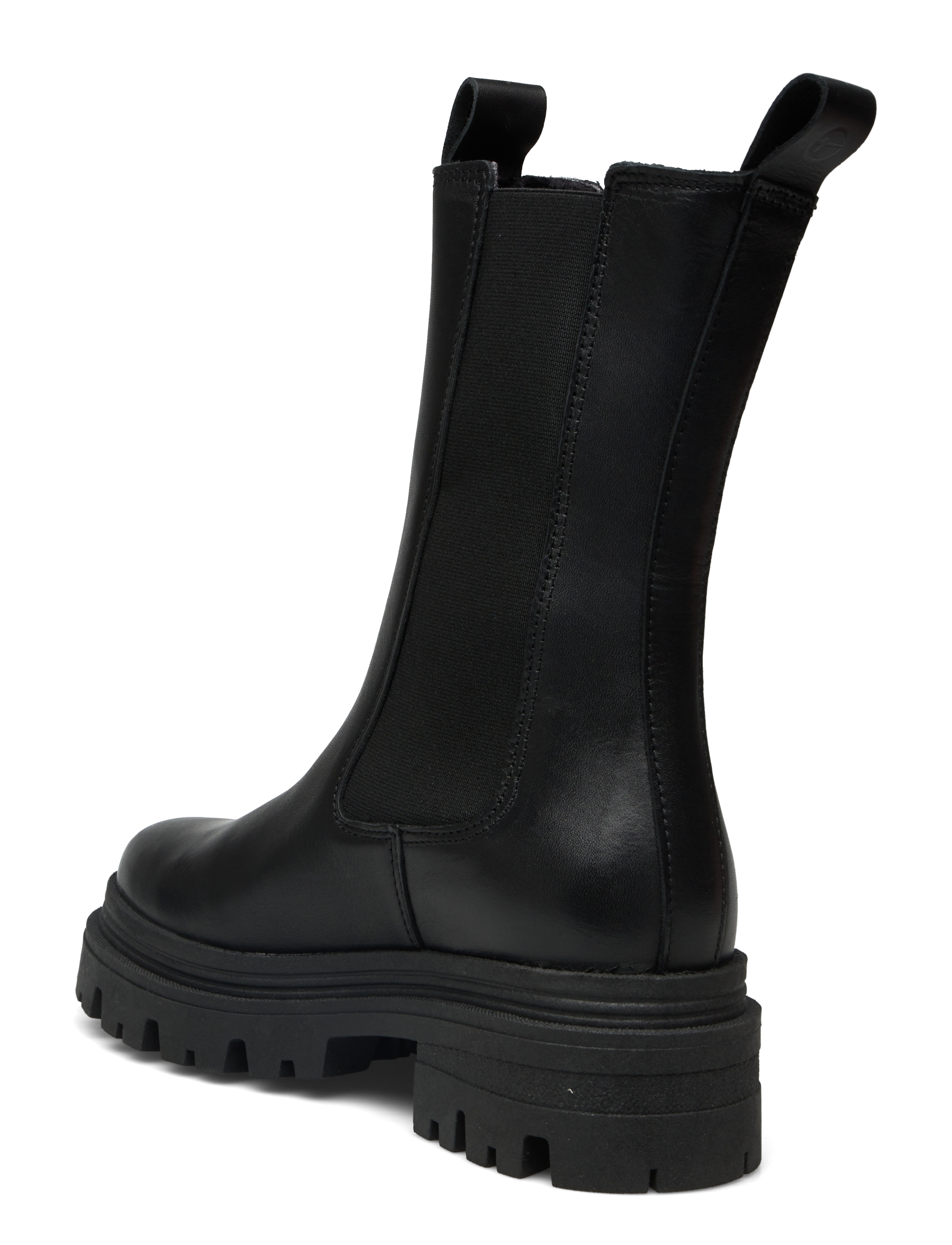 Tamaris - Women Boots - madalad poolsaapad - black leather - 2