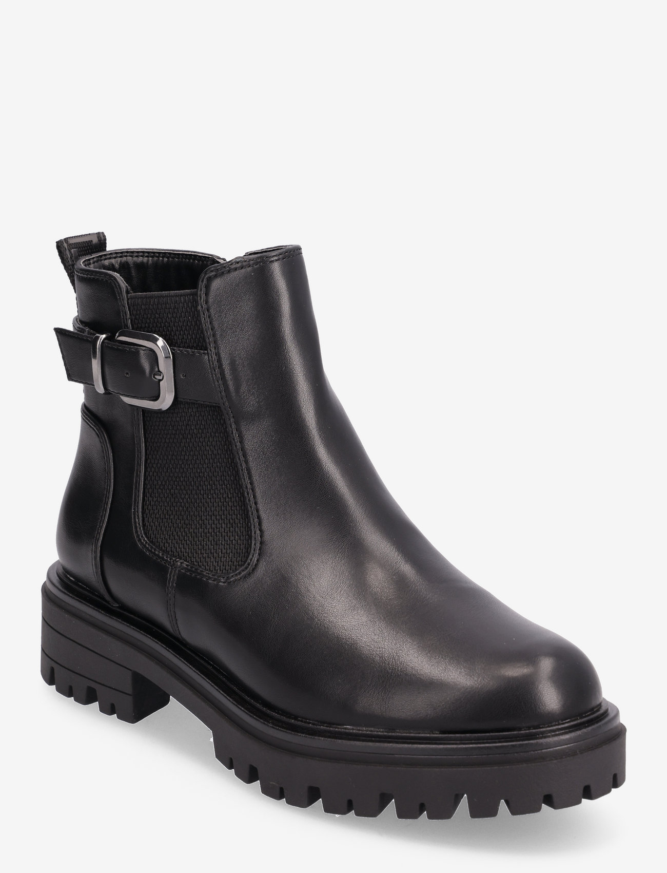 Tamaris - Women Boots - platte enkellaarsjes - black - 0