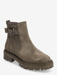 Tamaris - Women Boots - flate ankelstøvletter - olive - 0
