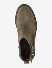 Tamaris - Women Boots - flate ankelstøvletter - olive - 3