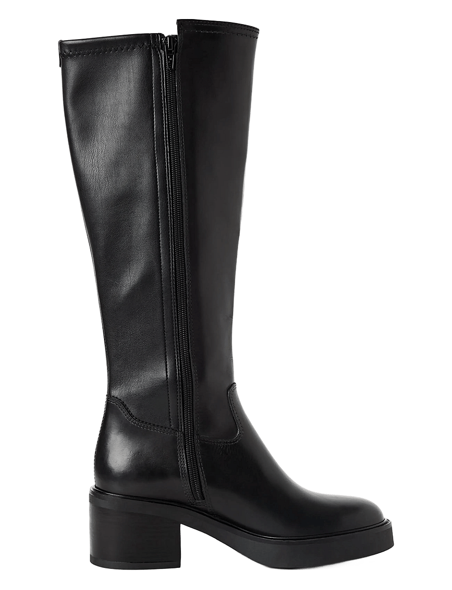 Tamaris - Women Boots - kniehohe stiefel - black leather - 2