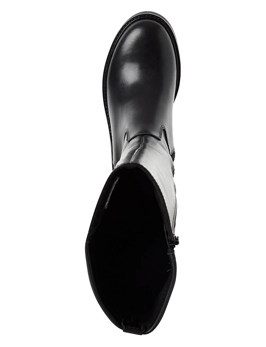 Tamaris - Women Boots - kniehohe stiefel - black leather - 4