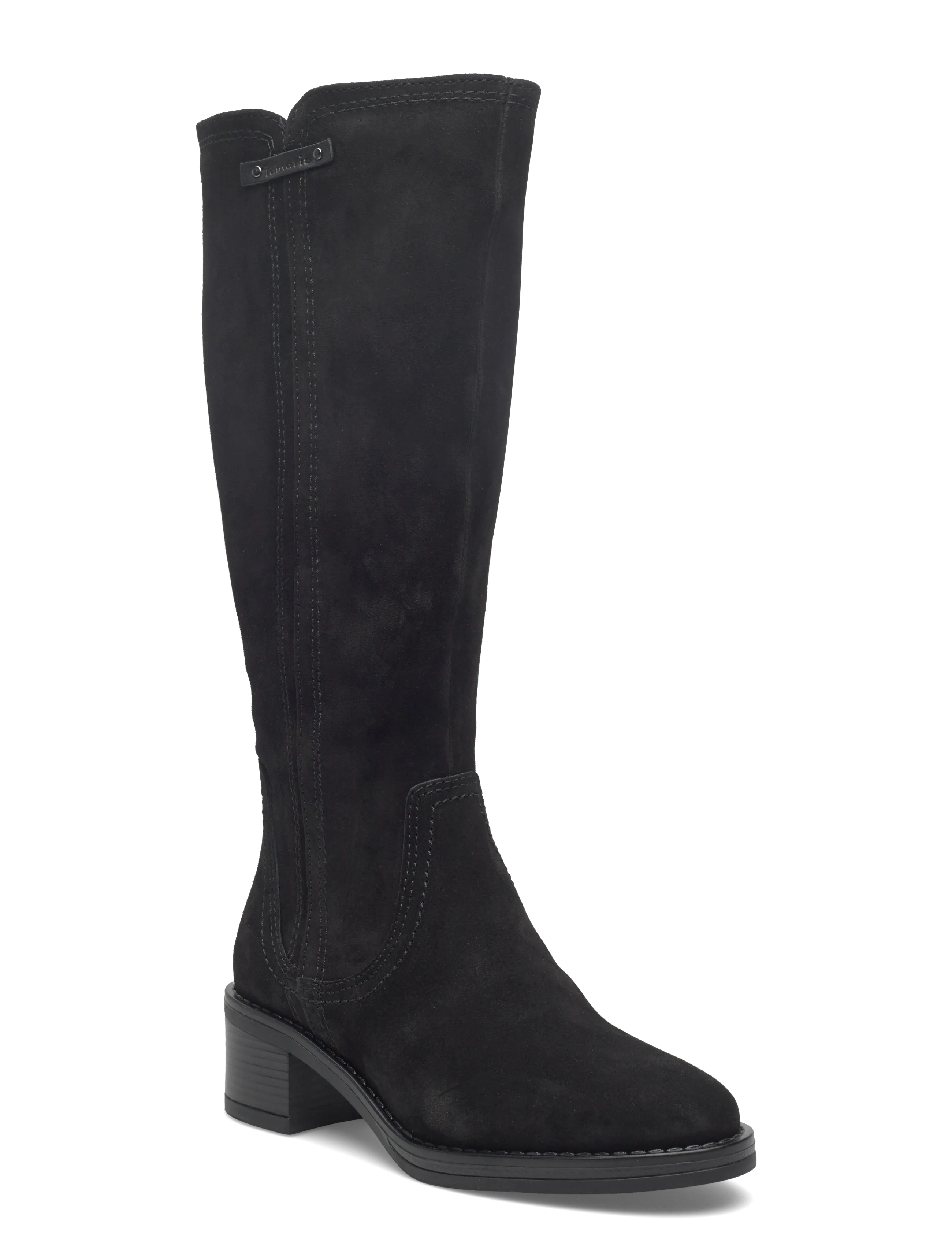 Tamaris Women Boots, 36, Black, Tall Boots > Knee High Boots, Dame