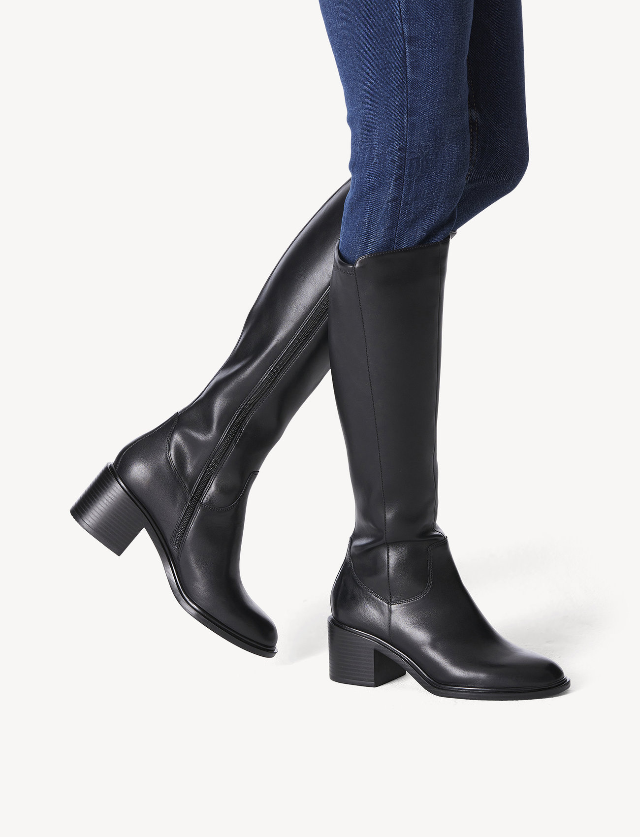 Tamaris - Women Boots - lange laarzen - black - 1