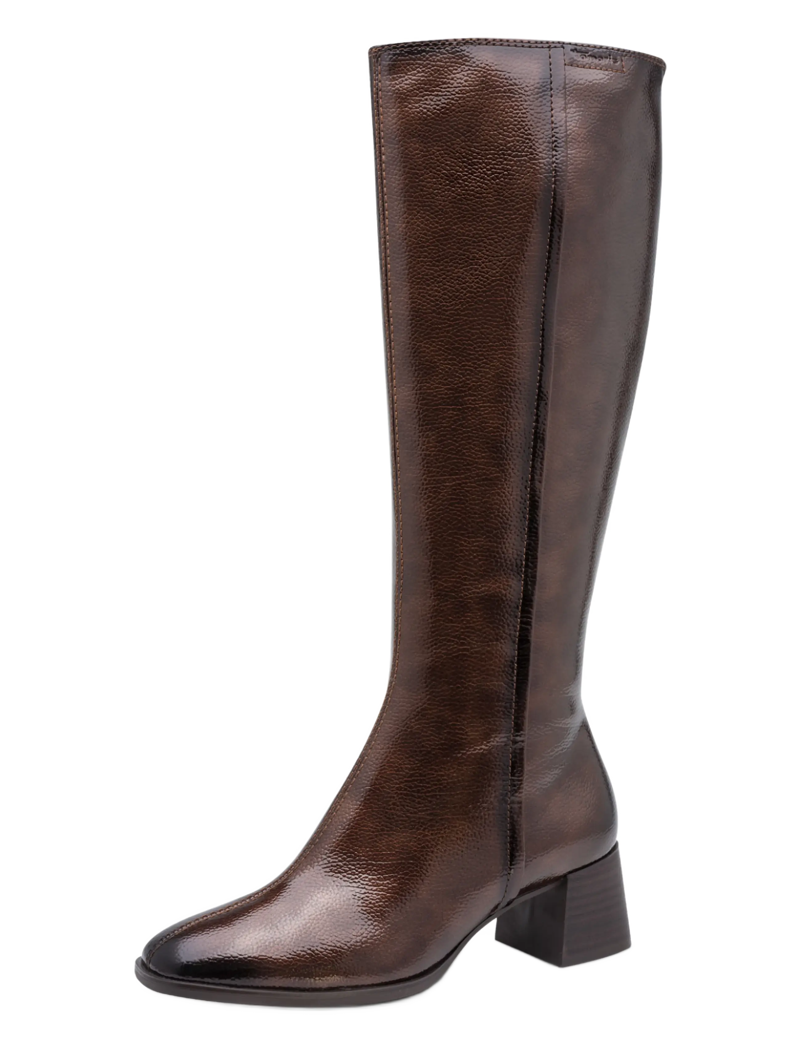 Tamaris Women Boots - Mode trends - BROWN PATENT / brown