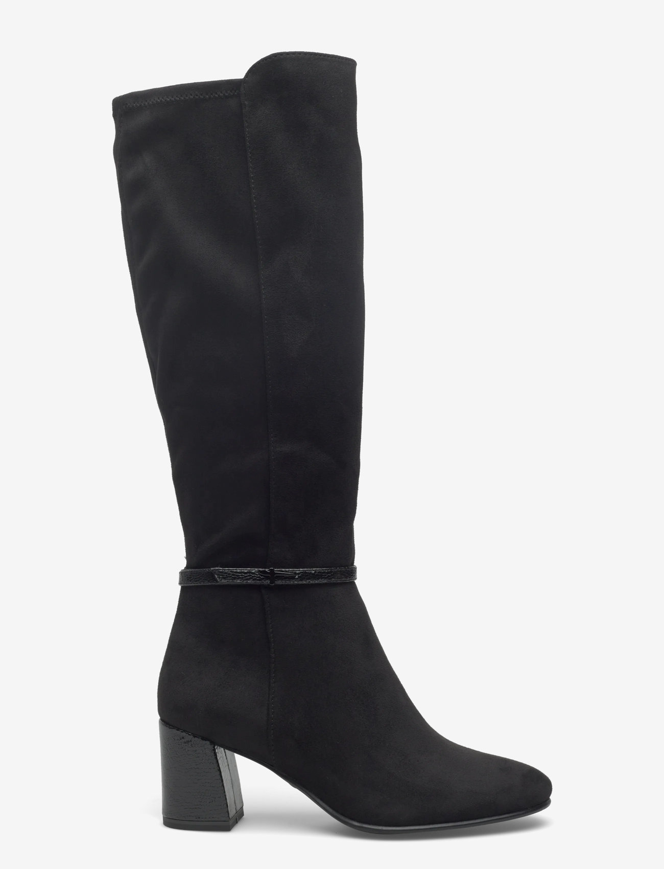 Tamaris - Women Boots - knähöga stövlar - black comb - 1