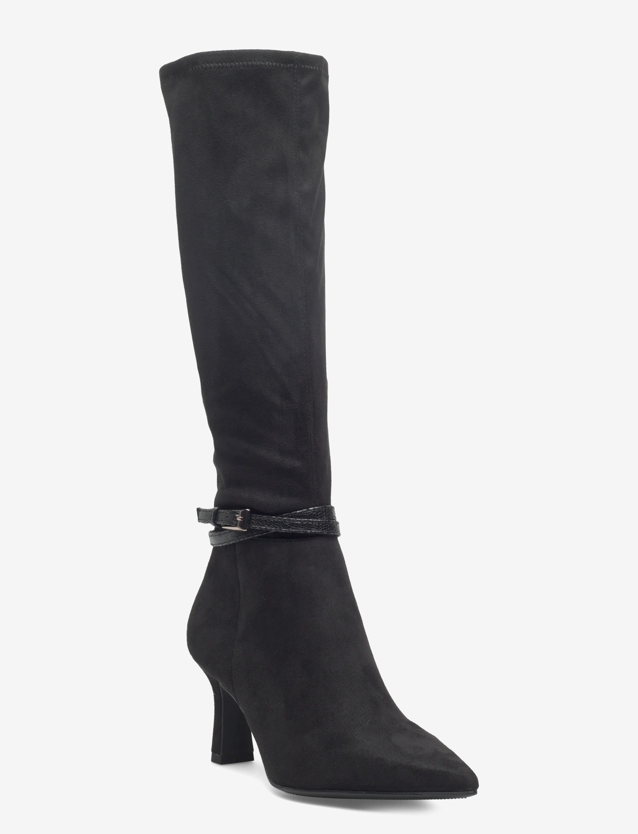 Tamaris - Women Boots - pitkävartiset saappaat - black - 0