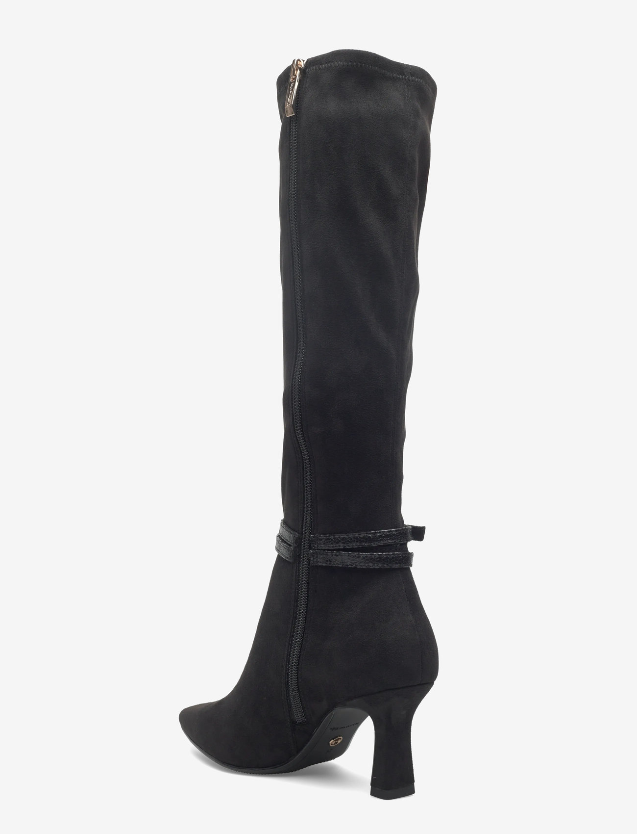 Tamaris - Women Boots - pitkävartiset saappaat - black - 2