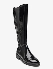 Tamaris - Women Boots - lange laarzen - black patent - 0