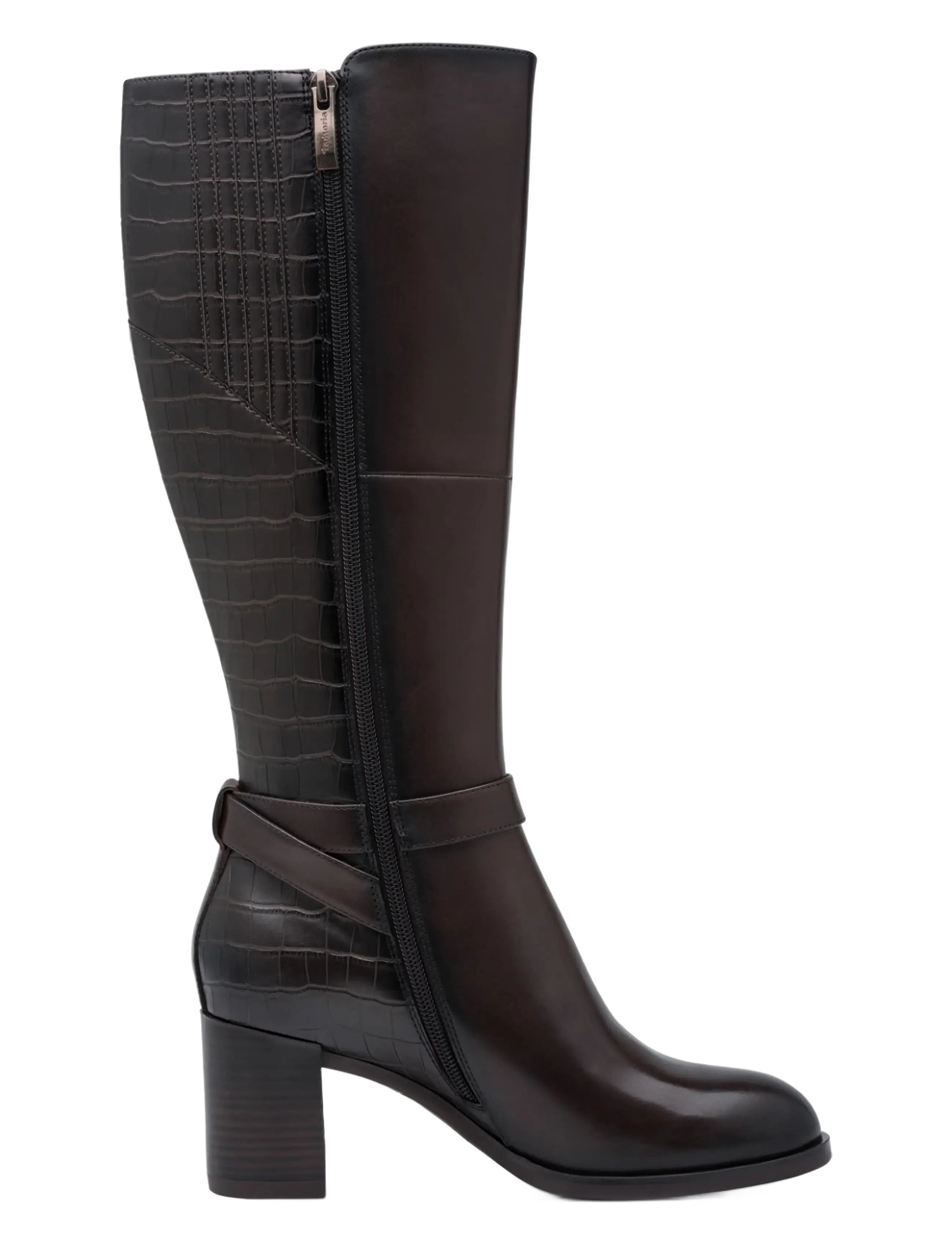 Tamaris - Women Boots - knee high boots - mocca - 2