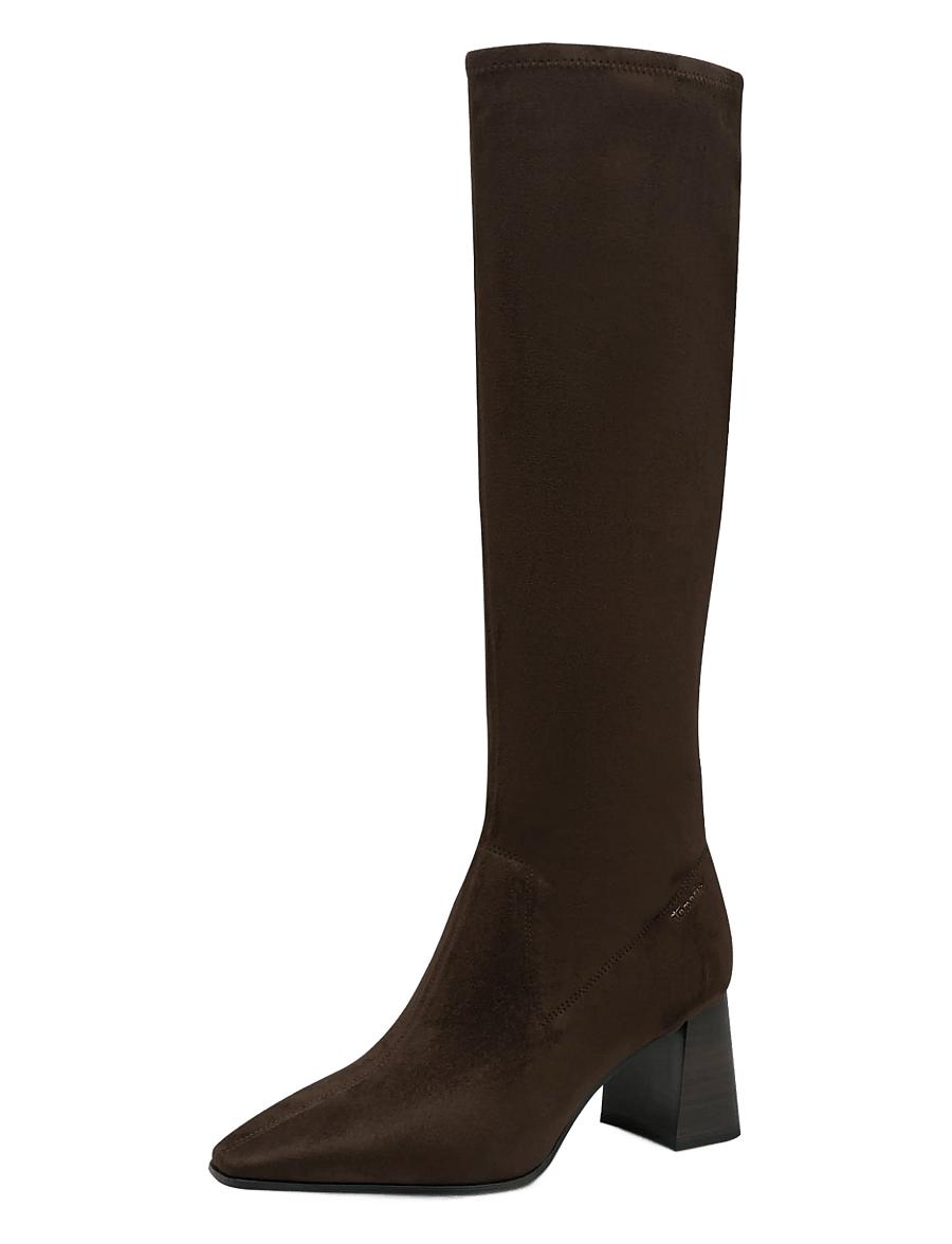 Tamaris - Women Boots - knee high boots - mocca - 0
