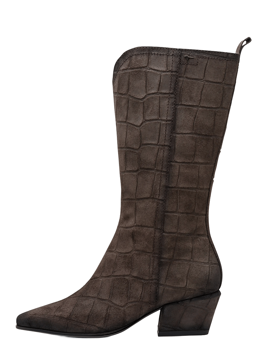 Tamaris - Women Boots - cowboy-stiefel - cigar structure - 1