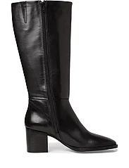 Tamaris - Women Boots - pitkävartiset saappaat - black - 4