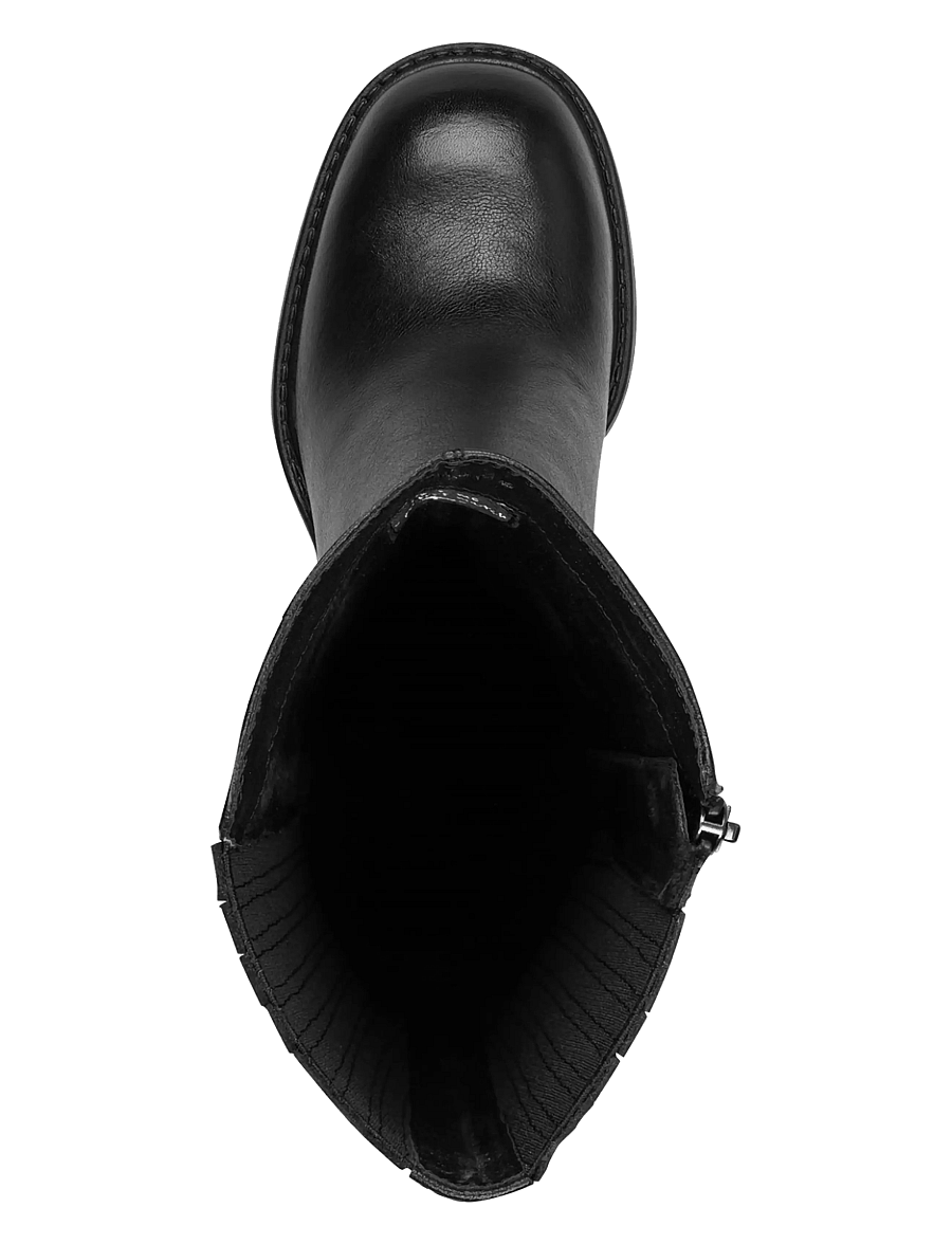 Tamaris - Women Boots - knähöga stövlar - black leather - 4