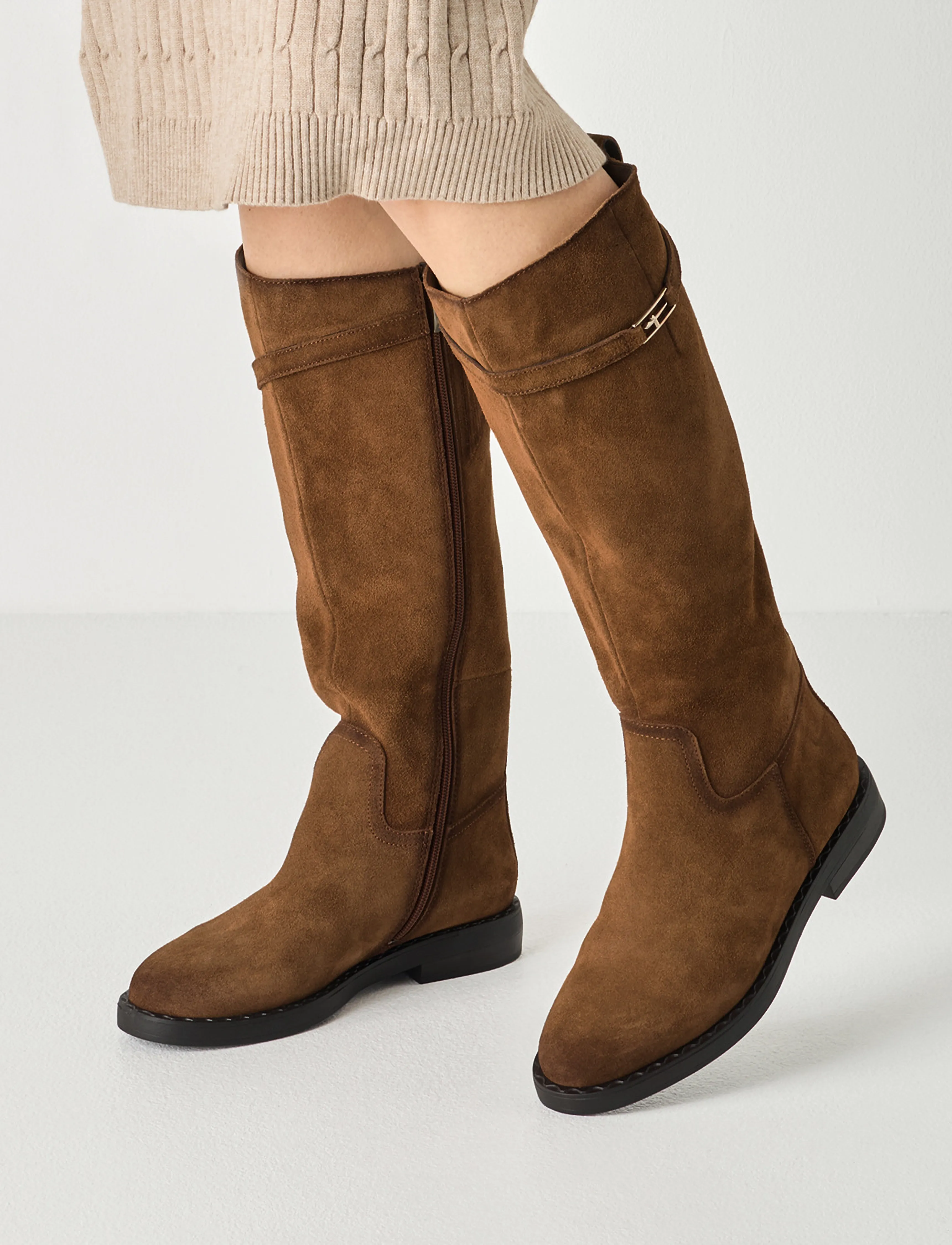 Tamaris - Women Boots - kniehohe stiefel - camel - 5