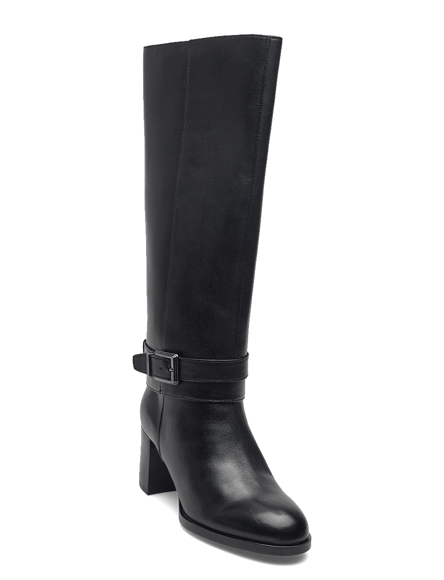 Tamaris - Women Boots - kniehohe stiefel - black leather - 0