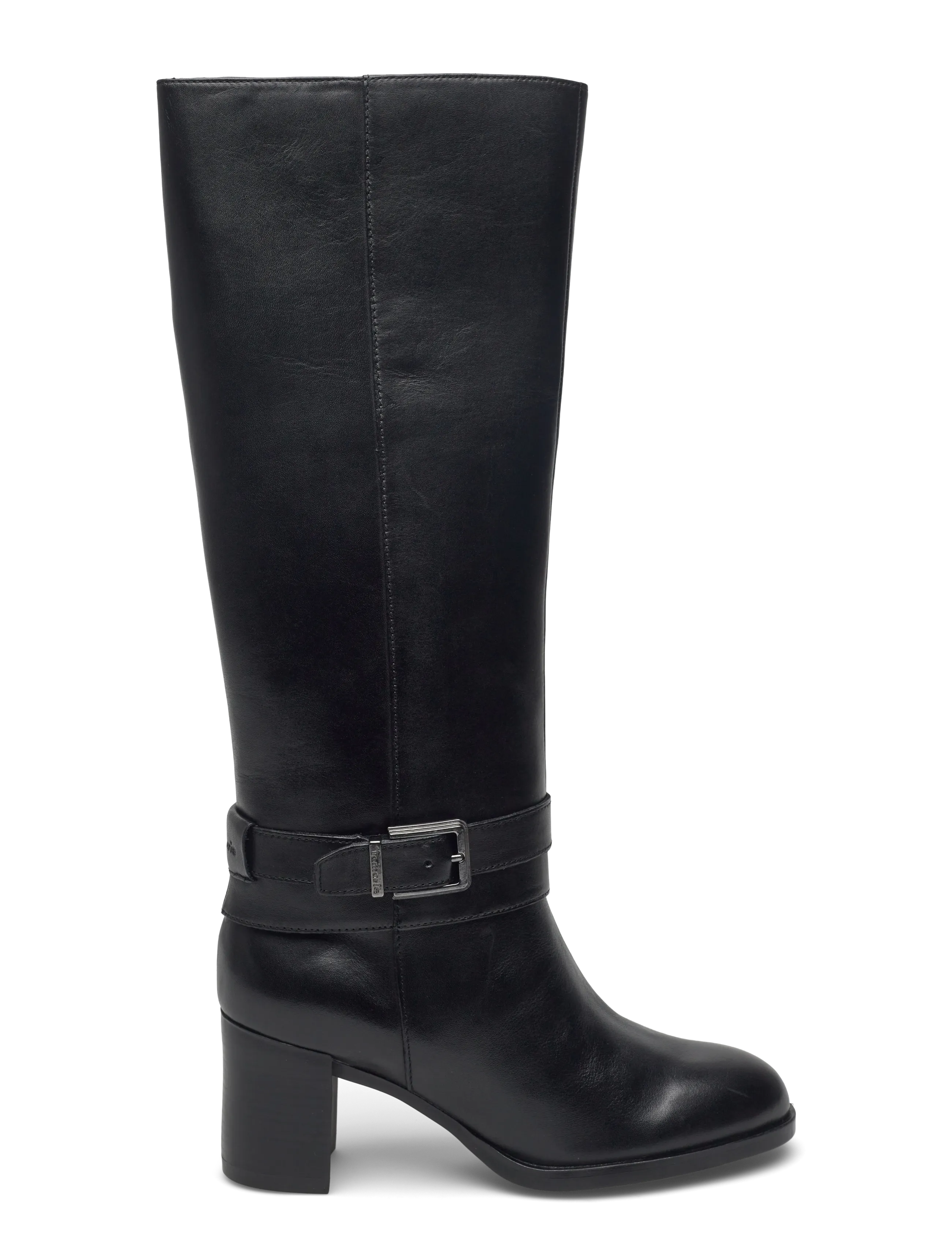Tamaris - Women Boots - langskaftede støvler - black leather - 1