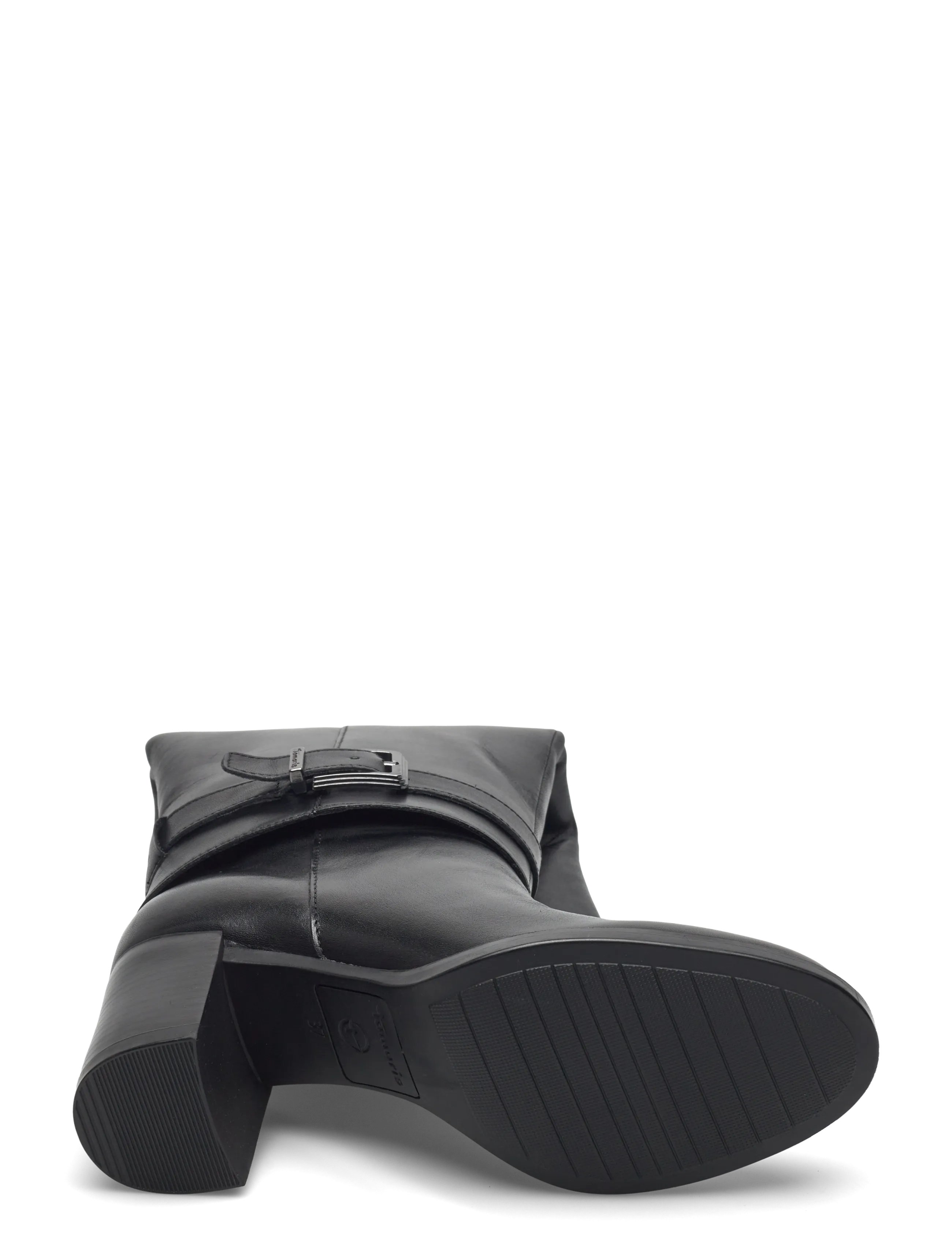 Tamaris - Women Boots - langskaftede støvler - black leather - 4