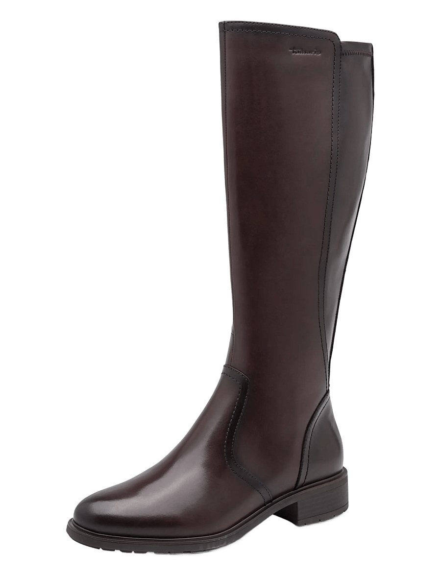 Tamaris - Women Boots - põlveni saapad - mahogany - 0