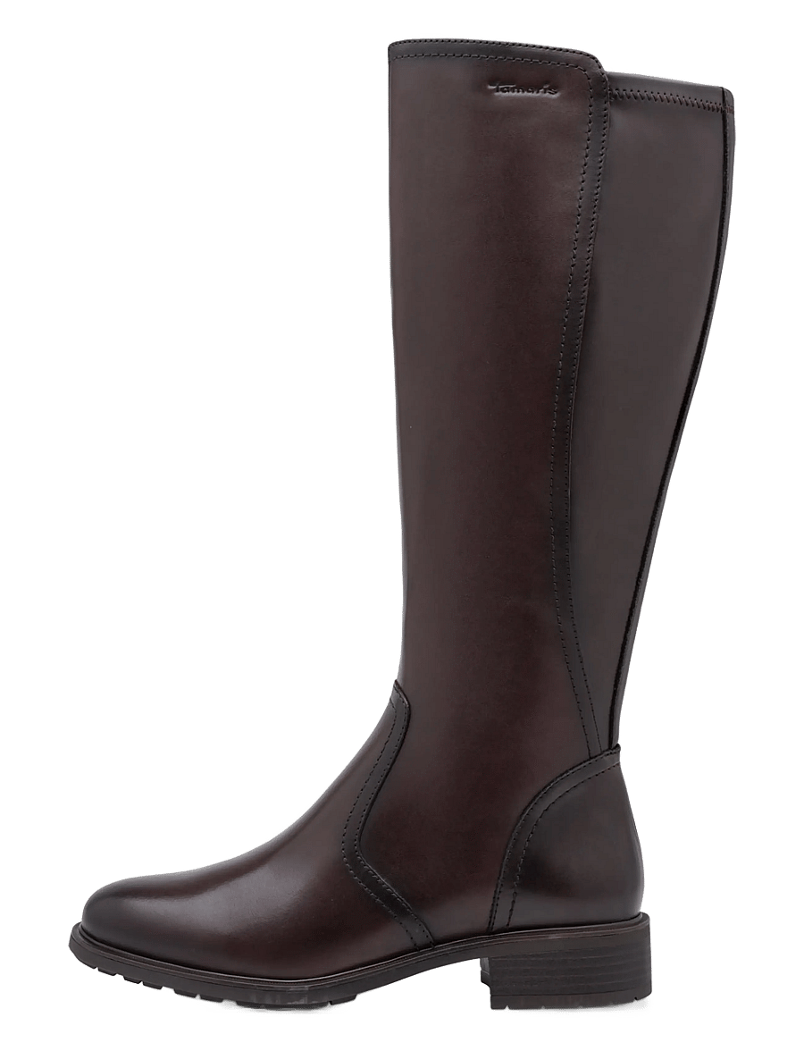 Tamaris - Women Boots - põlveni saapad - mahogany - 1