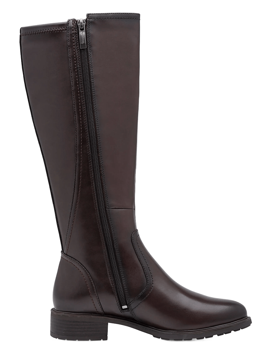 Tamaris - Women Boots - põlveni saapad - mahogany - 2