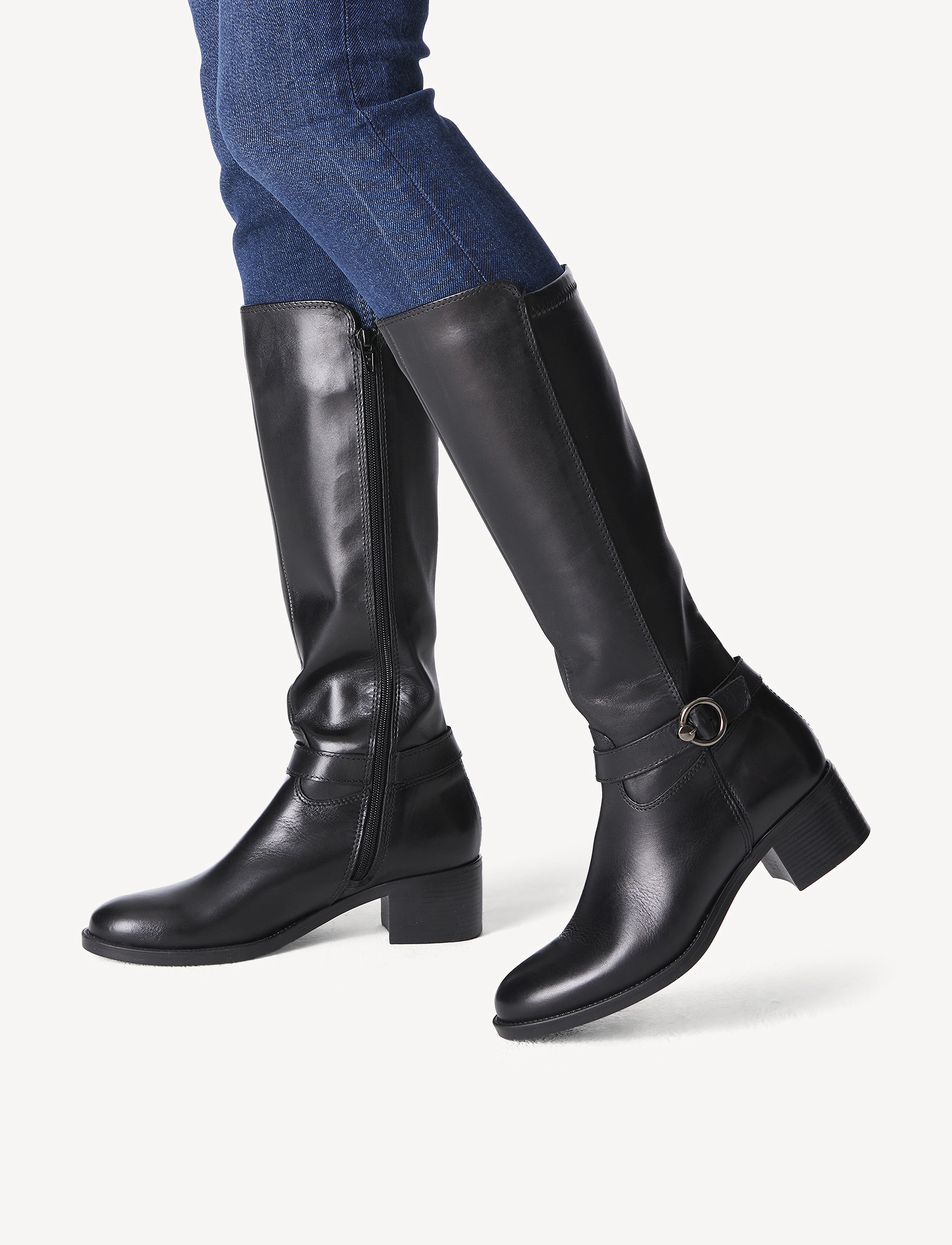 Tamaris Women Boots, 40, Schwarz - Long, Frauen