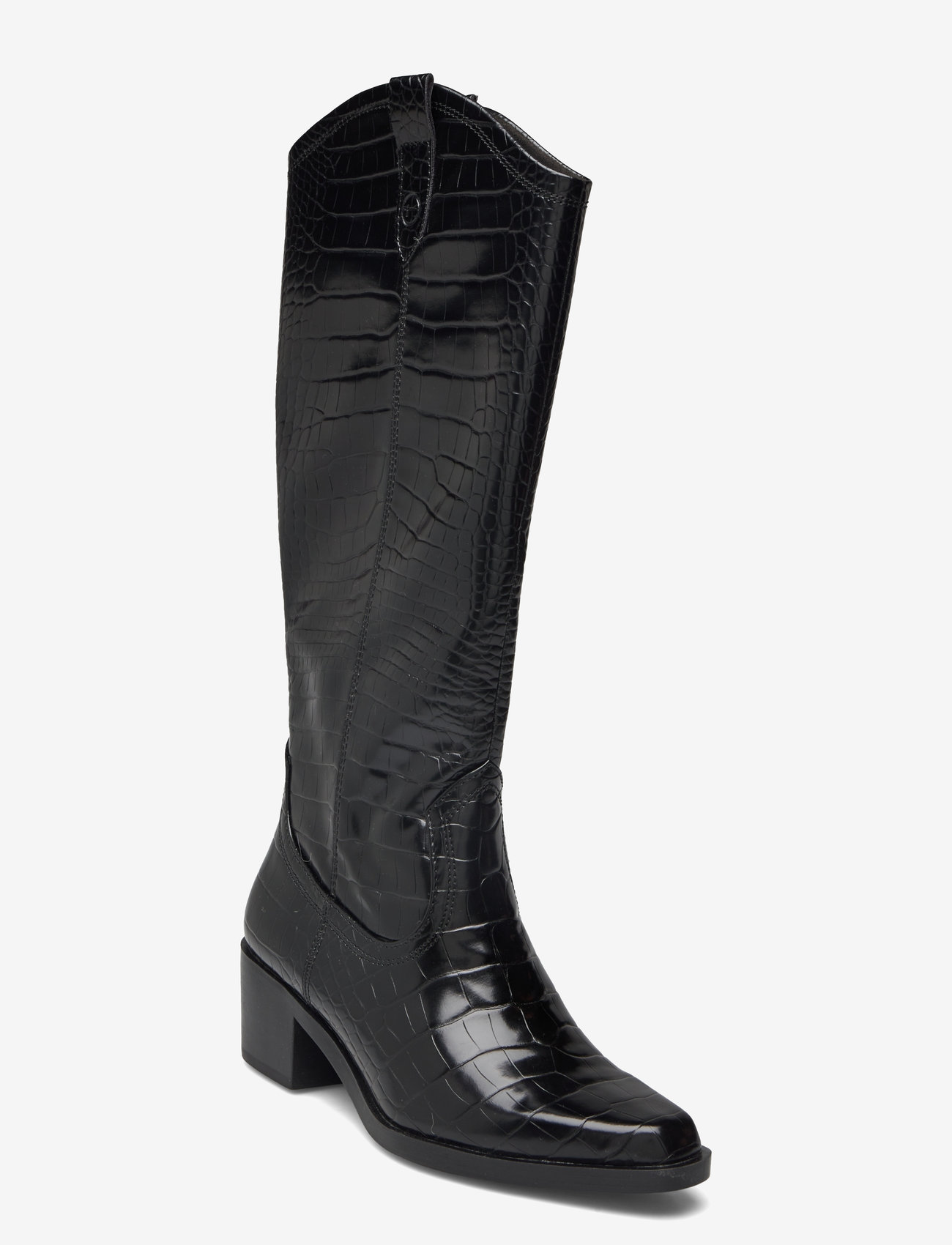 Tamaris - Women Boots - black croco - 0