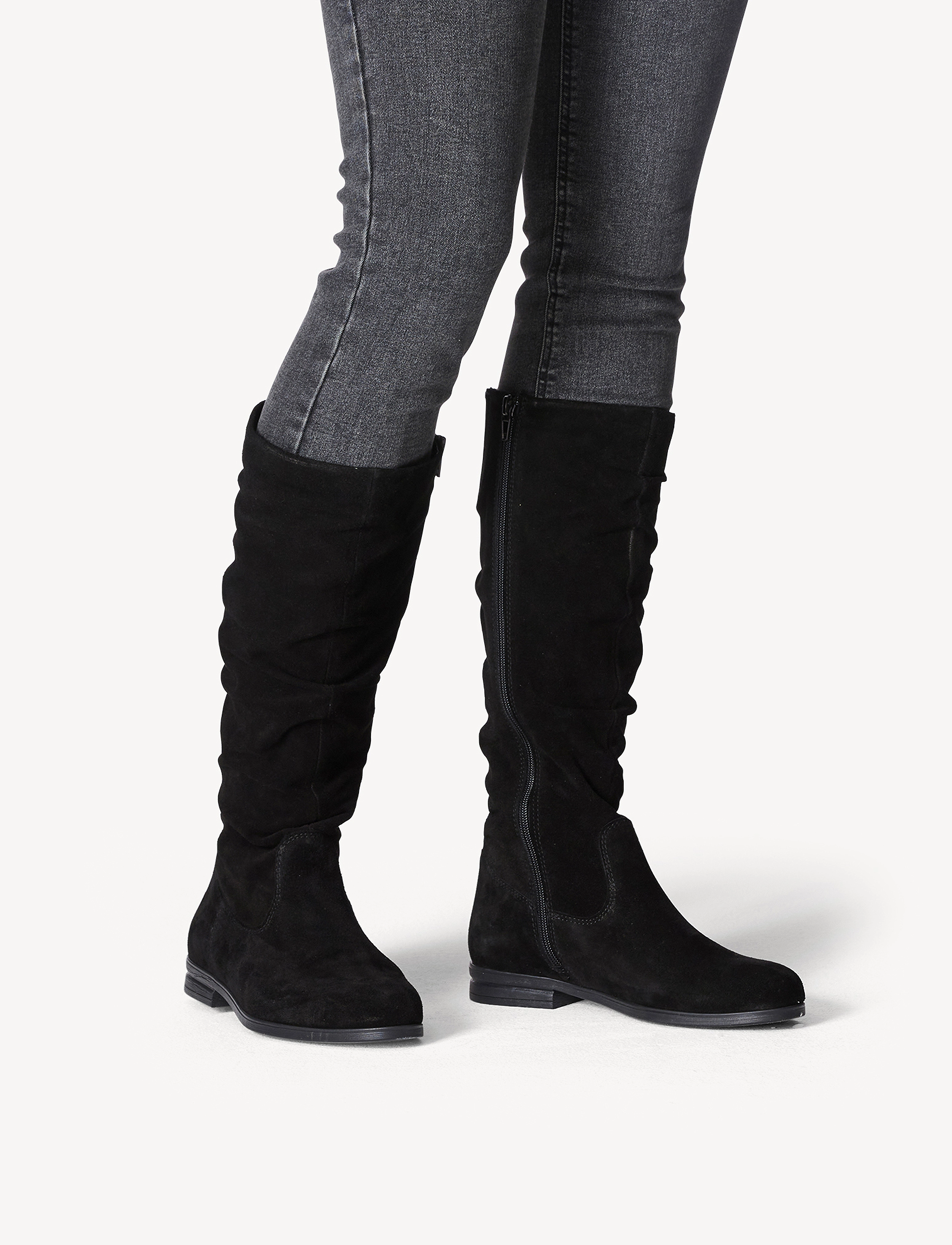 Tamaris - Women Boots - knähöga stövlar - black - 0