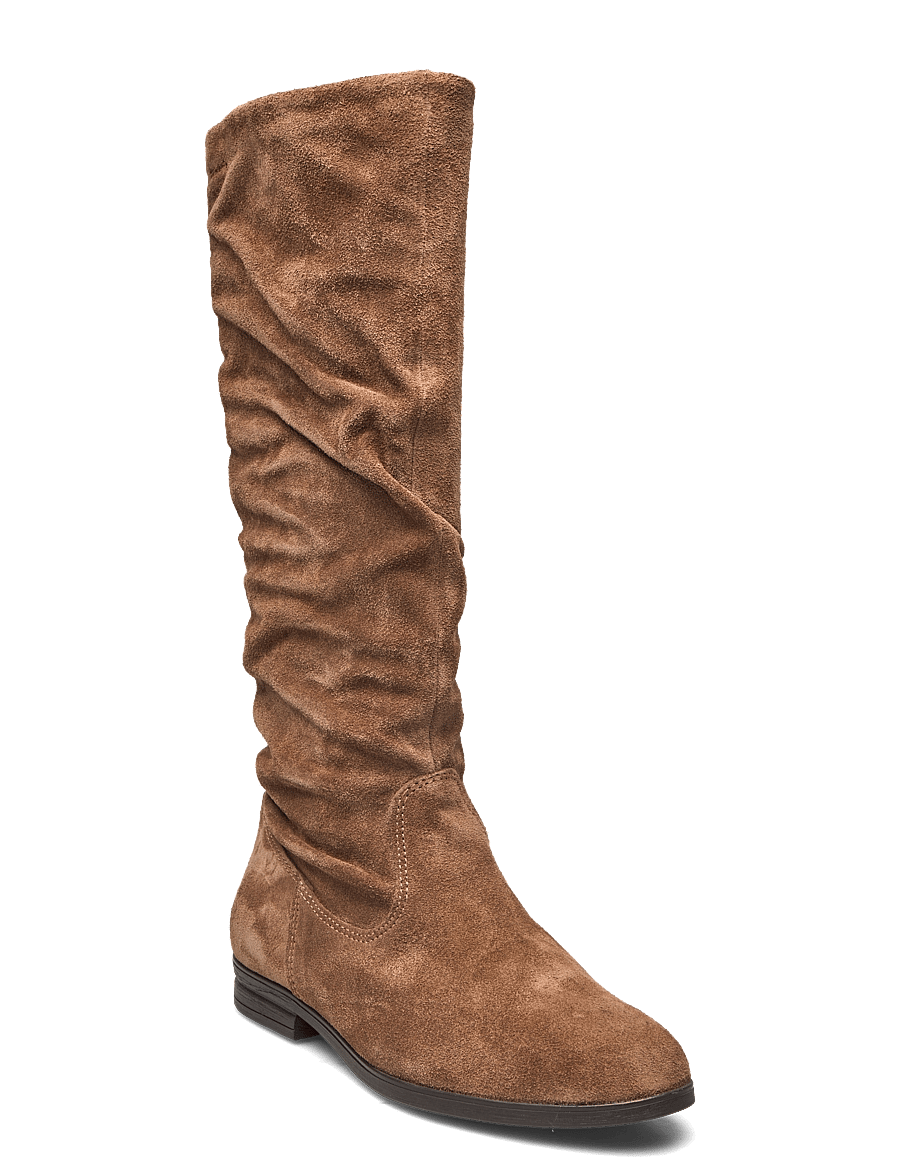 Tamaris - Women Boots - langskaftede støvler - brown - 0