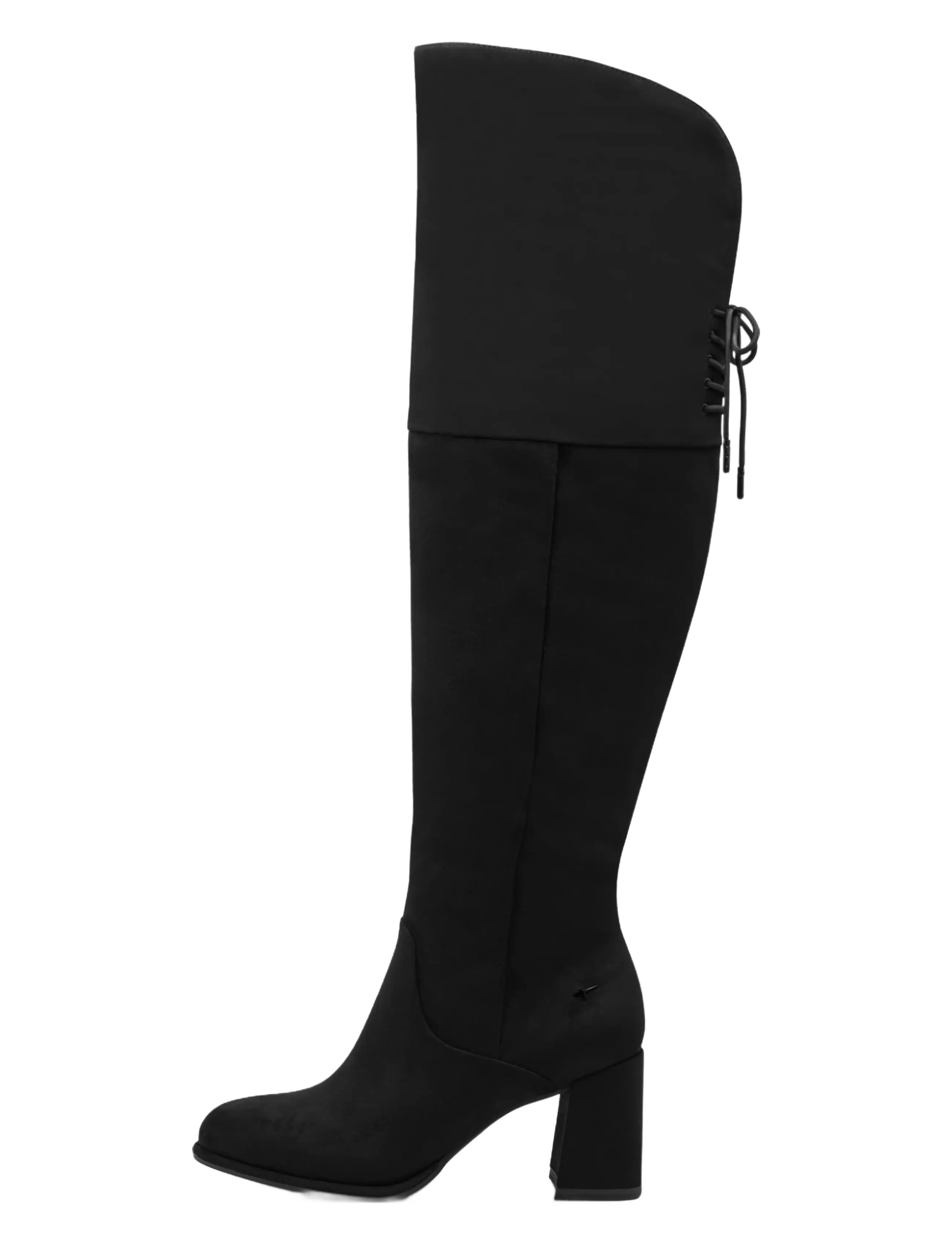 Tamaris - Women Boots - Ülepõlvesaapad - black - 1