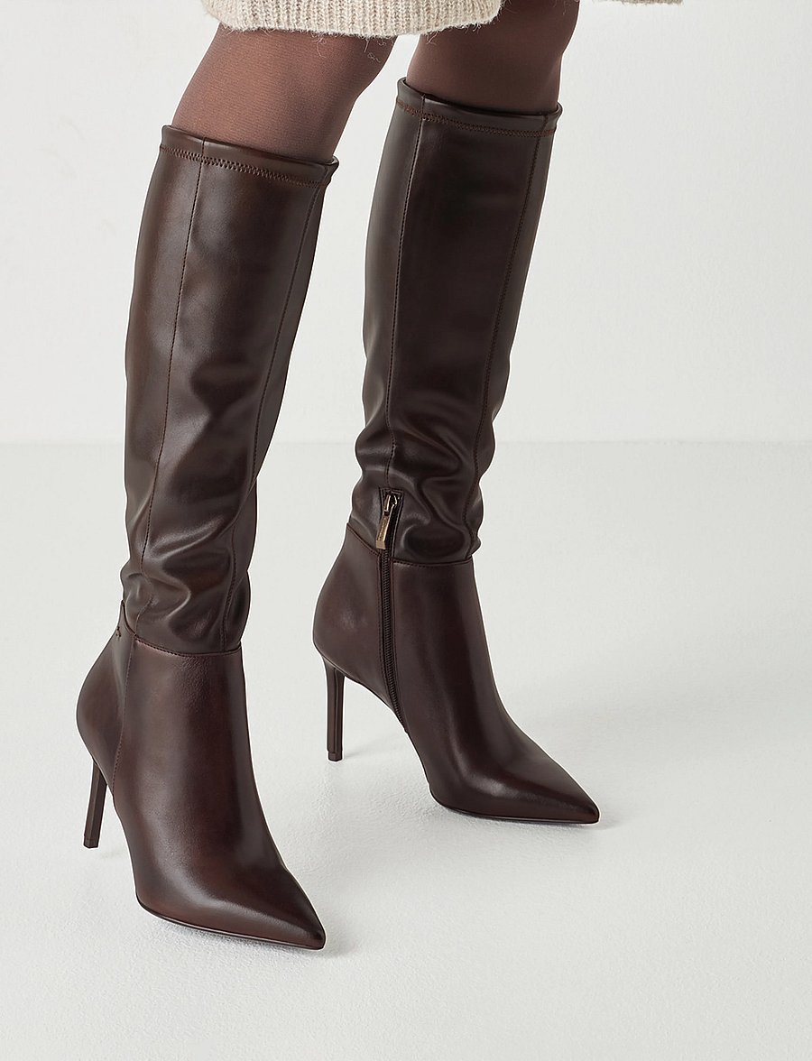 Tamaris - Women Boots - knähöga stövlar - mahogany - 5