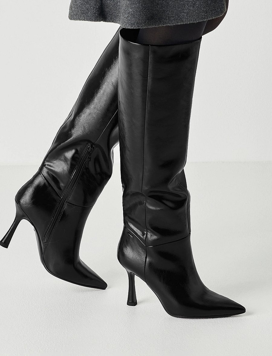Tamaris - Women Boots - langskaftede støvler - black - 5