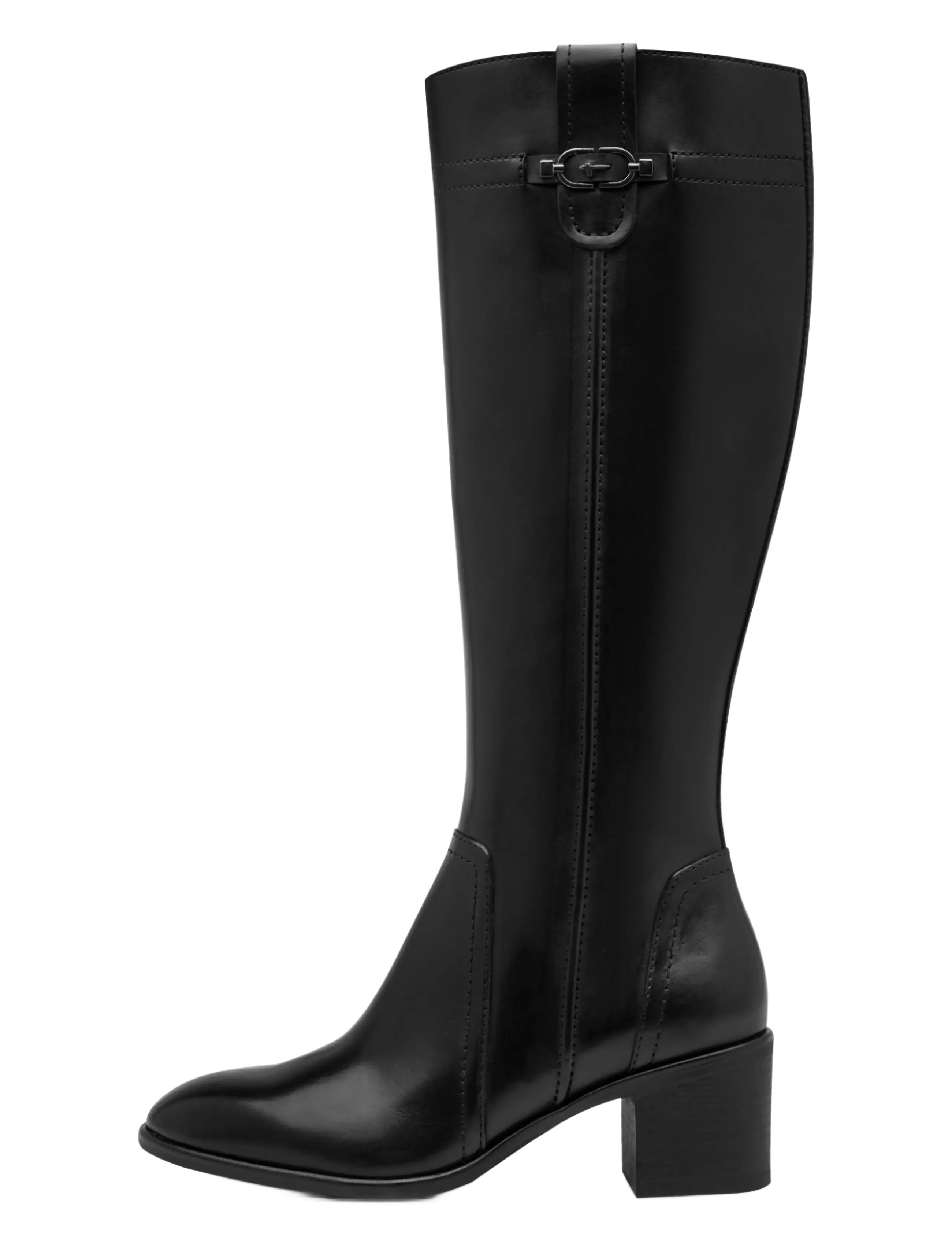Tamaris - Women Boots - kniehohe stiefel - black leather - 1