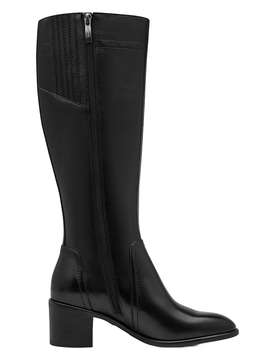 Tamaris - Women Boots - kniehohe stiefel - black leather - 2