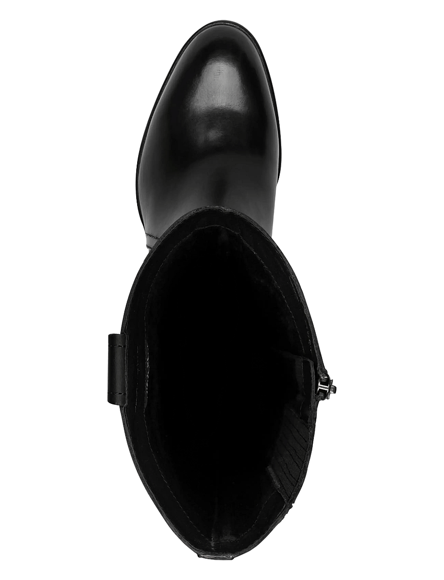 Tamaris - Women Boots - kniehohe stiefel - black leather - 4