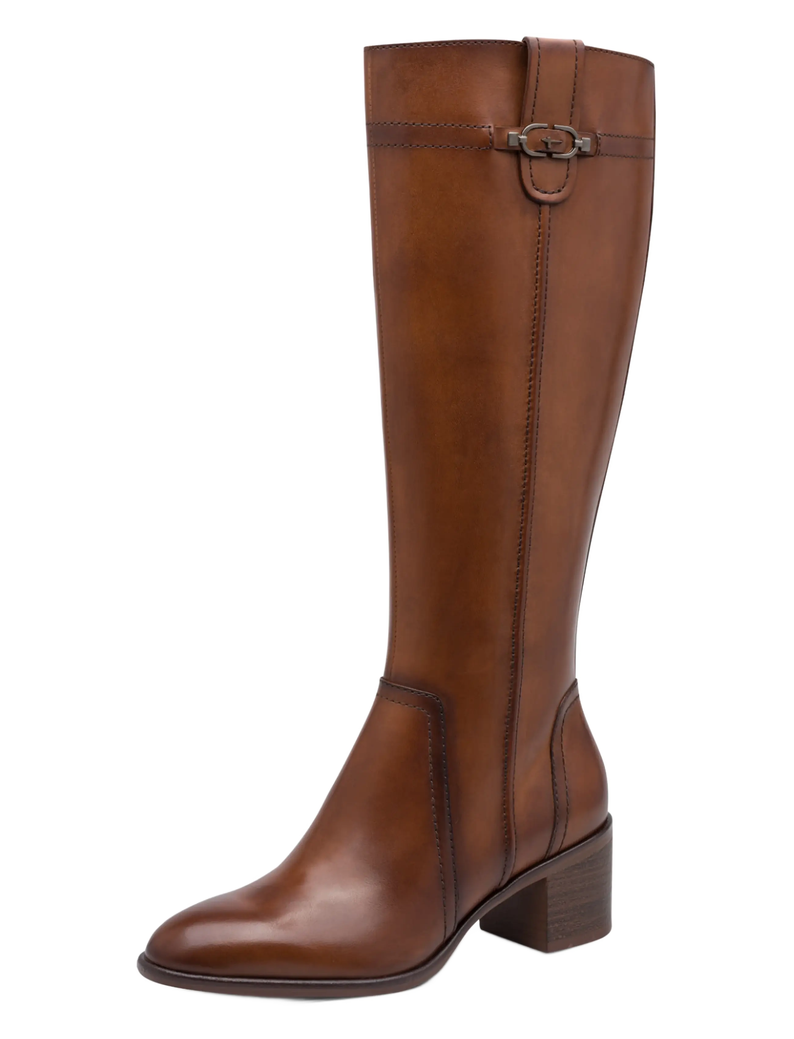 Tamaris Women Boots - Hohe Stiefel - COGNAC LEATHER / brown