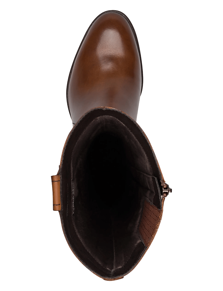 Tamaris - Women Boots - cognac leather - 4