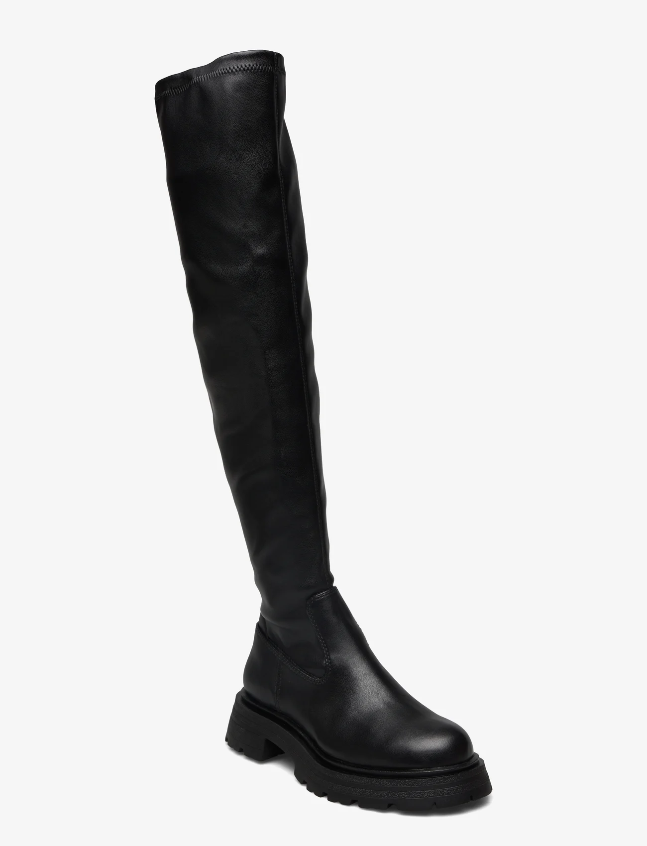 Tamaris - Women Boots - Ülepõlve saapad - black - 0