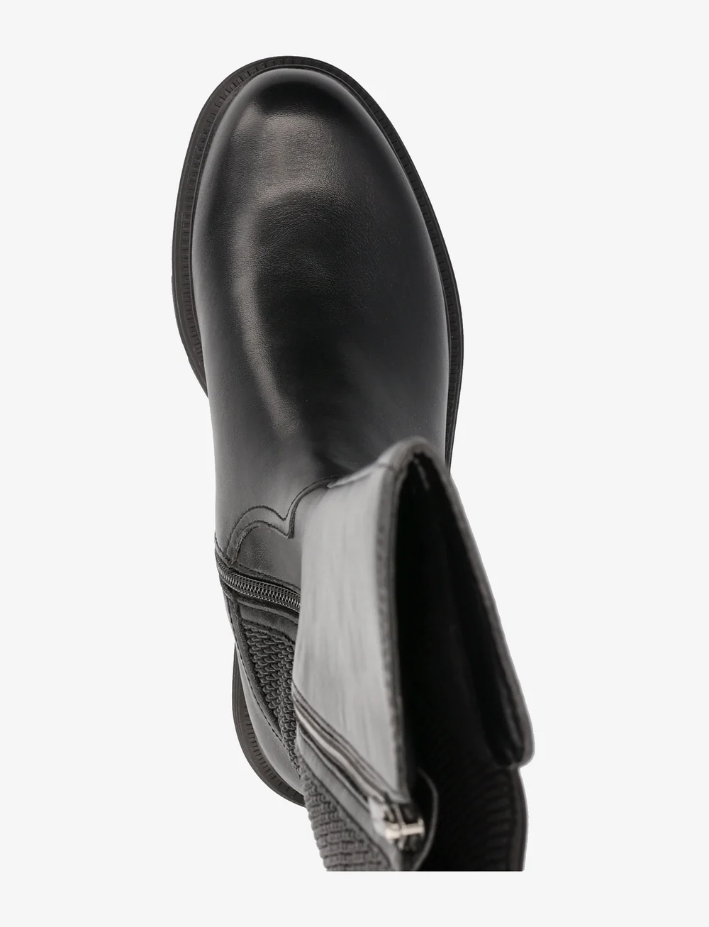 Tamaris - Women Boots - pitkävartiset saappaat - black - 4