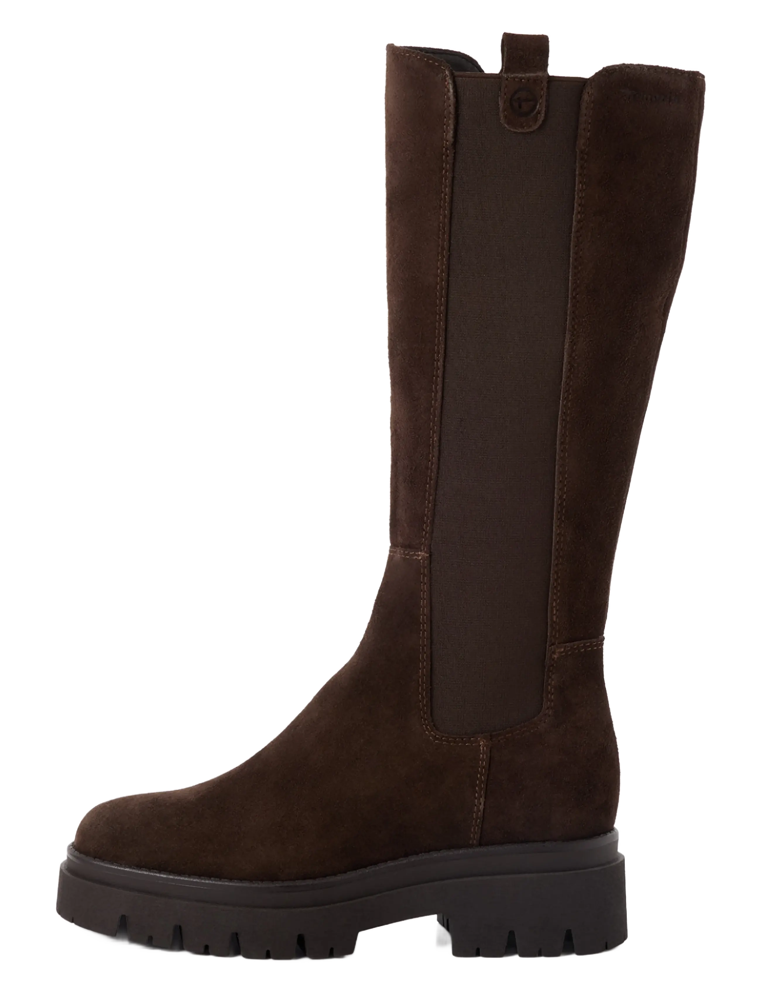 Tamaris - Women Boots - kniehohe stiefel - mocca suede - 1
