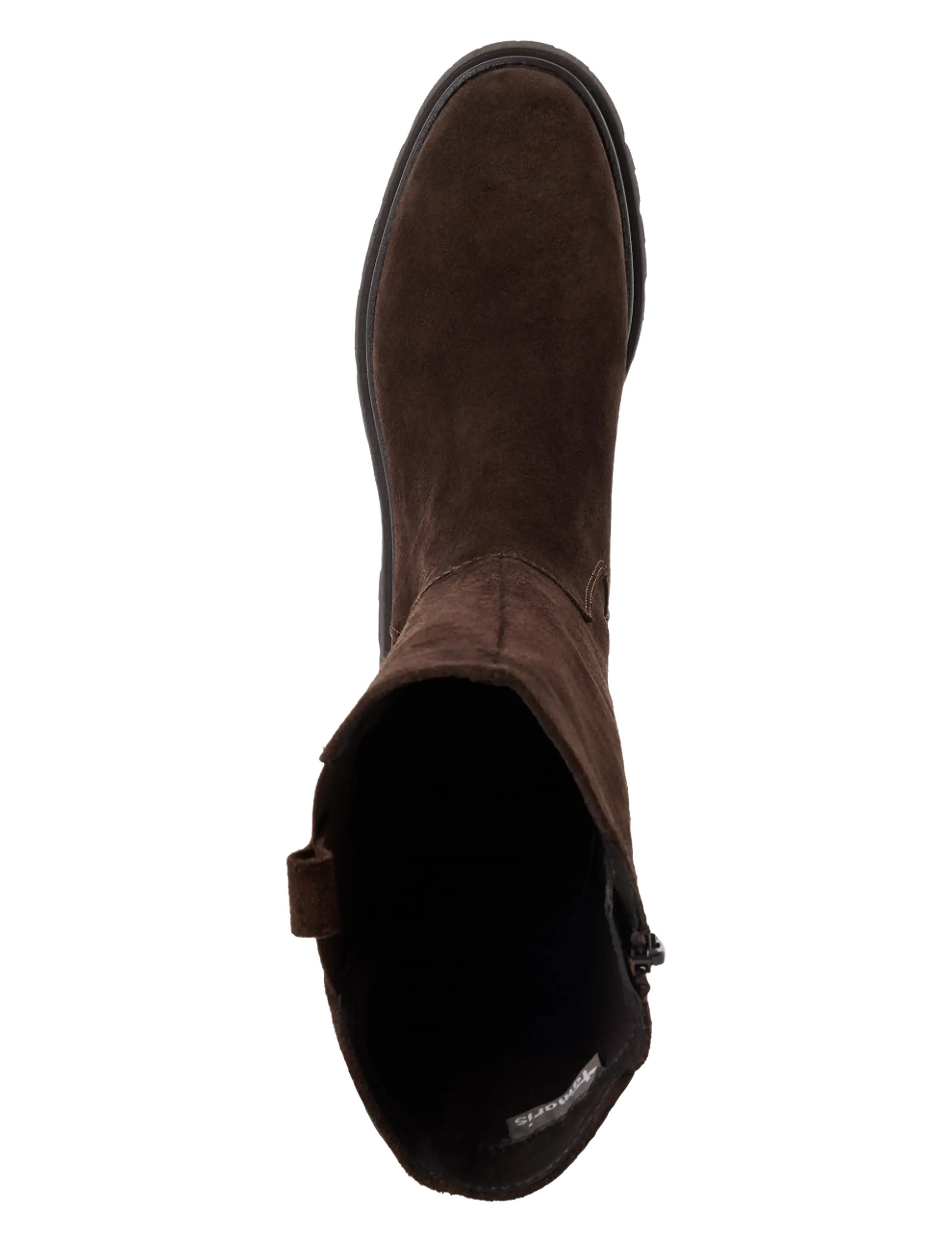 Tamaris - Women Boots - kniehohe stiefel - mocca suede - 4