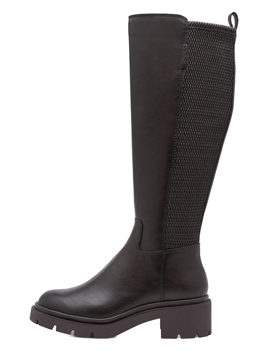 Tamaris - Women Boots - kniehohe stiefel - mocca - 1