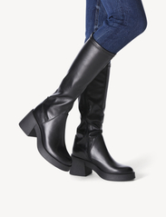 Tamaris - Women Boots - pika säärega saapad - black - 1
