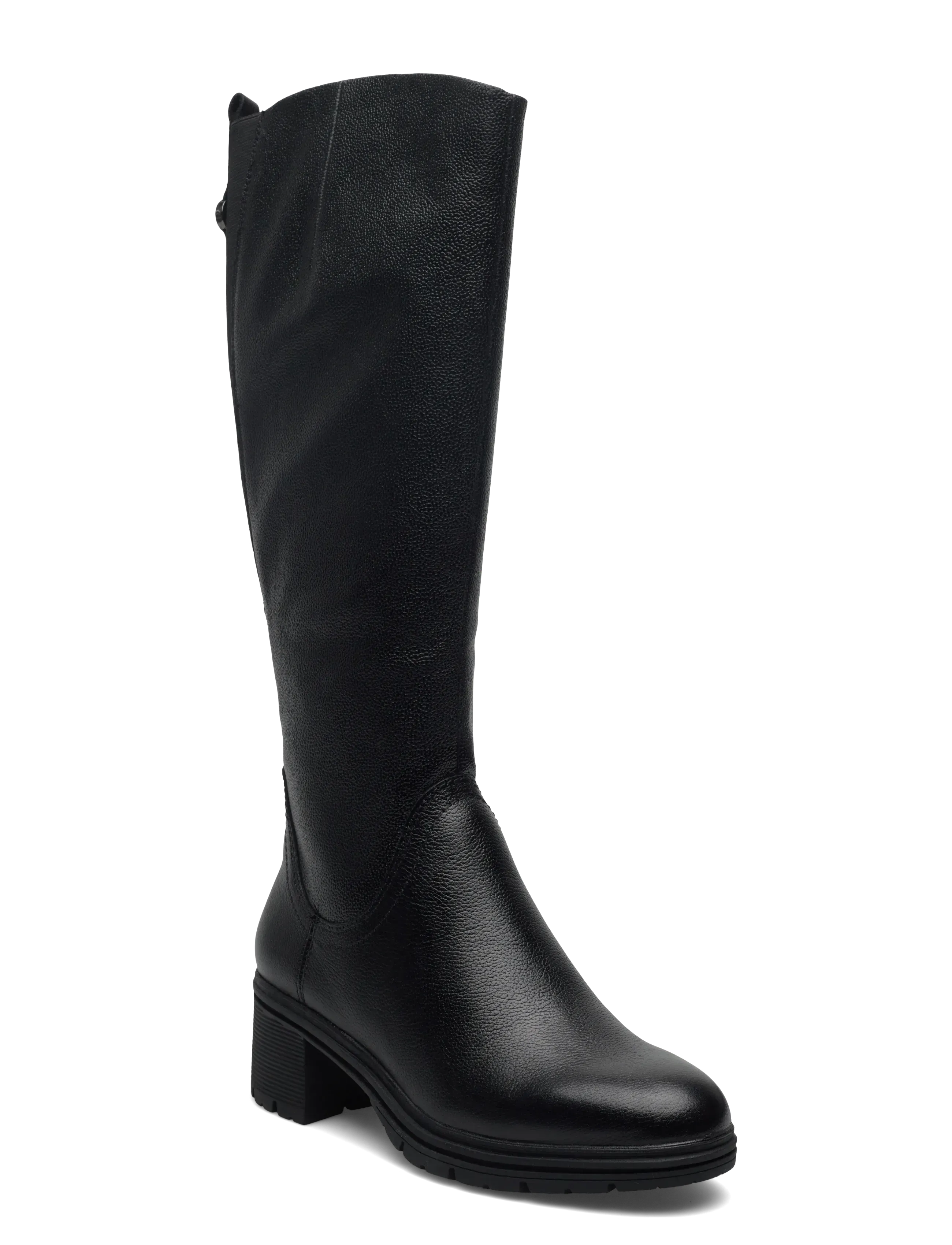 Tamaris Women Boots, 36, Black, Tall Boots > Knee High Boots, Dame